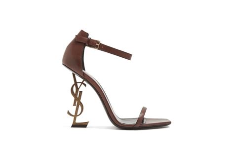 ysl brown shoes